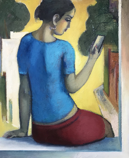 Girl with a phone