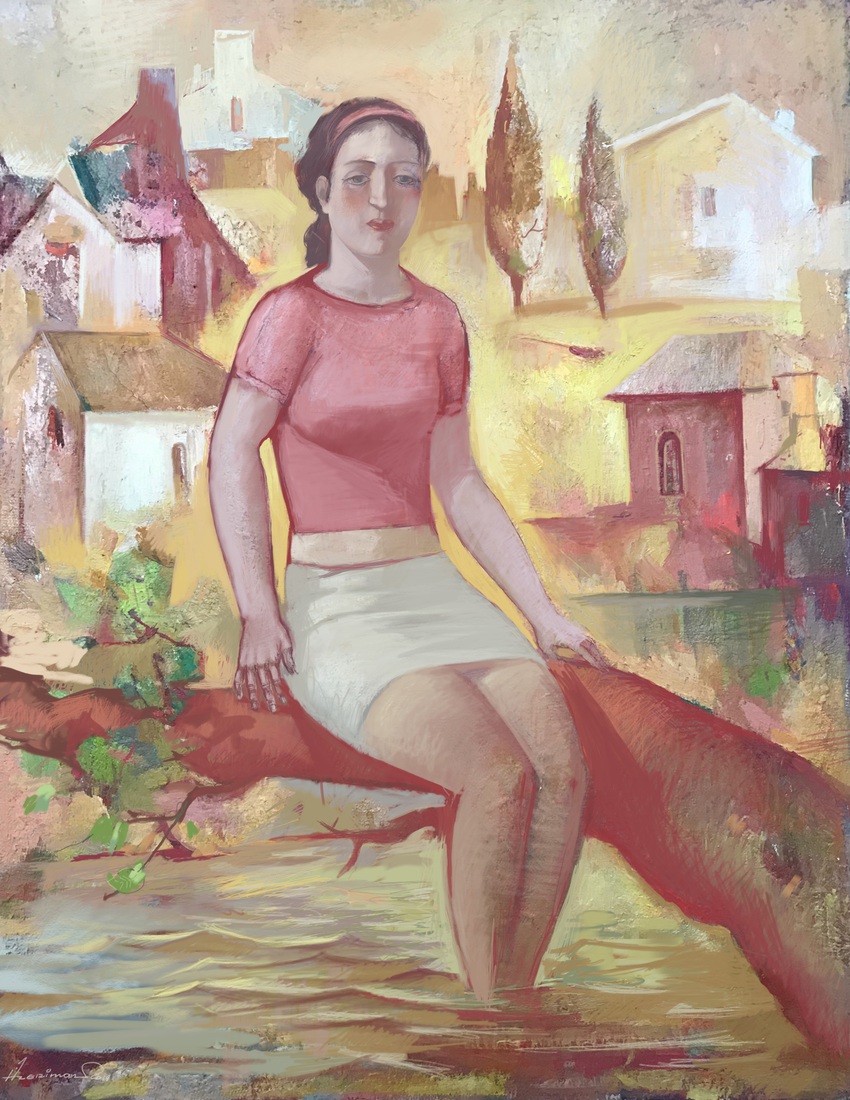 in the garden
