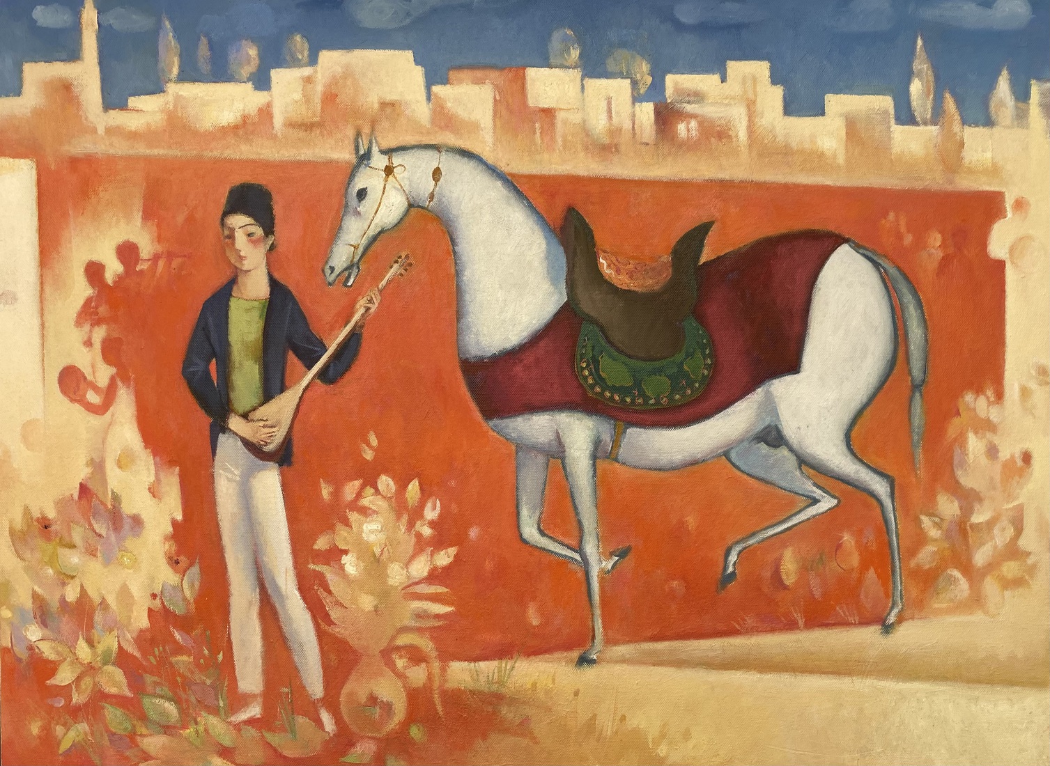 boy with horse