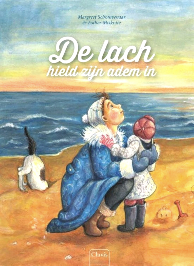 De lach hield zijn adem in