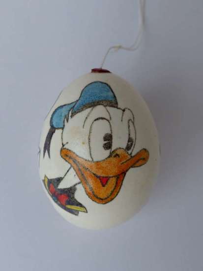 Familie Duck op Paasei