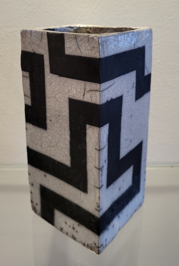 Vaas met labyrint effect