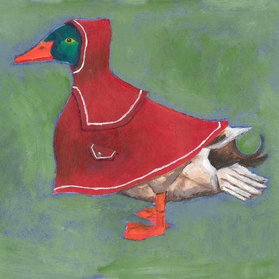 Geklede dieren: woerd