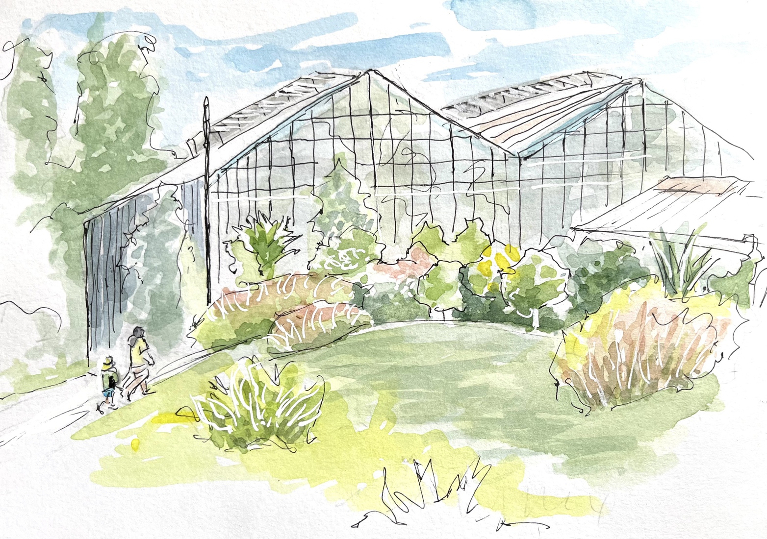 Kassen botanische tuin