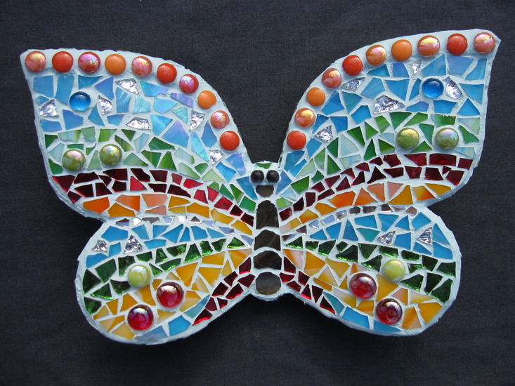 Vlinder zomerse tinten