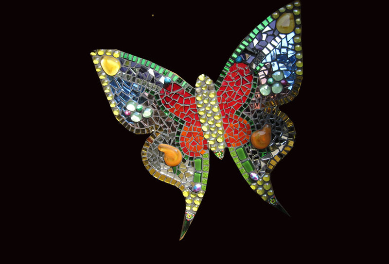 Vlinder diverse kleuren