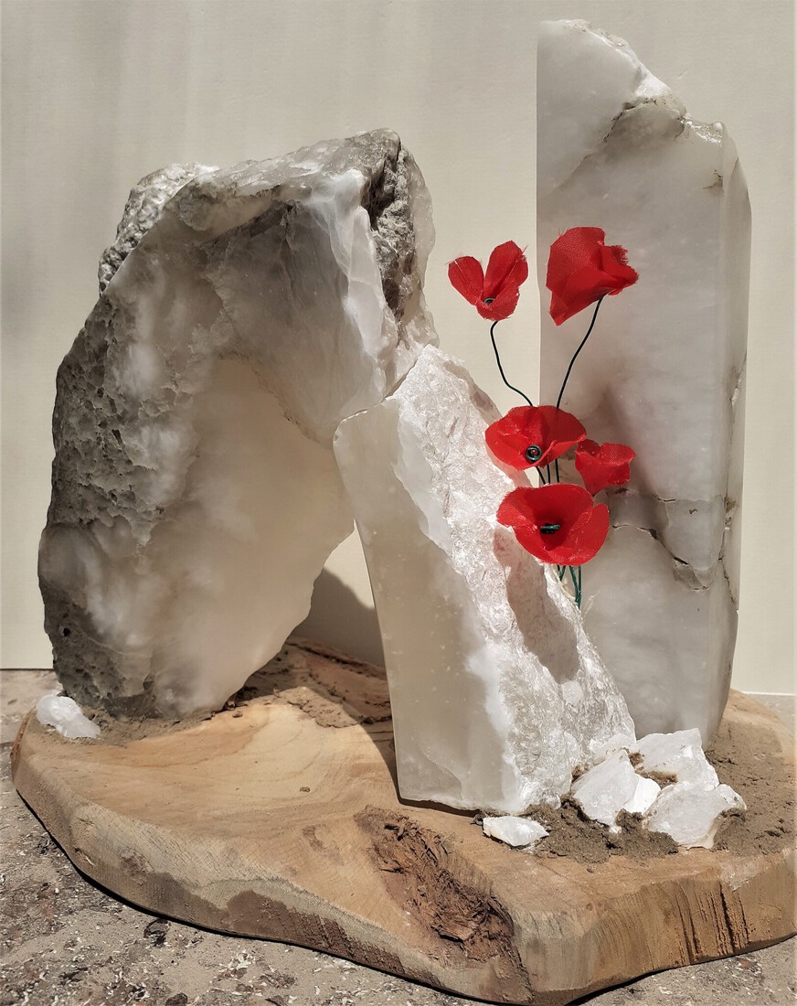 Ruïne van Corona of Ode aan het albast