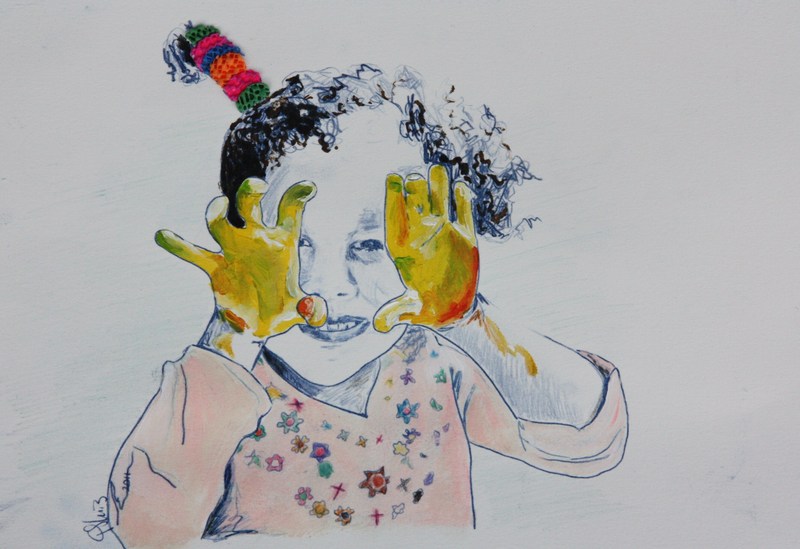 Kinderportret in opdracht