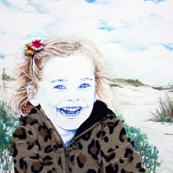 Kinderportret in opdracht 