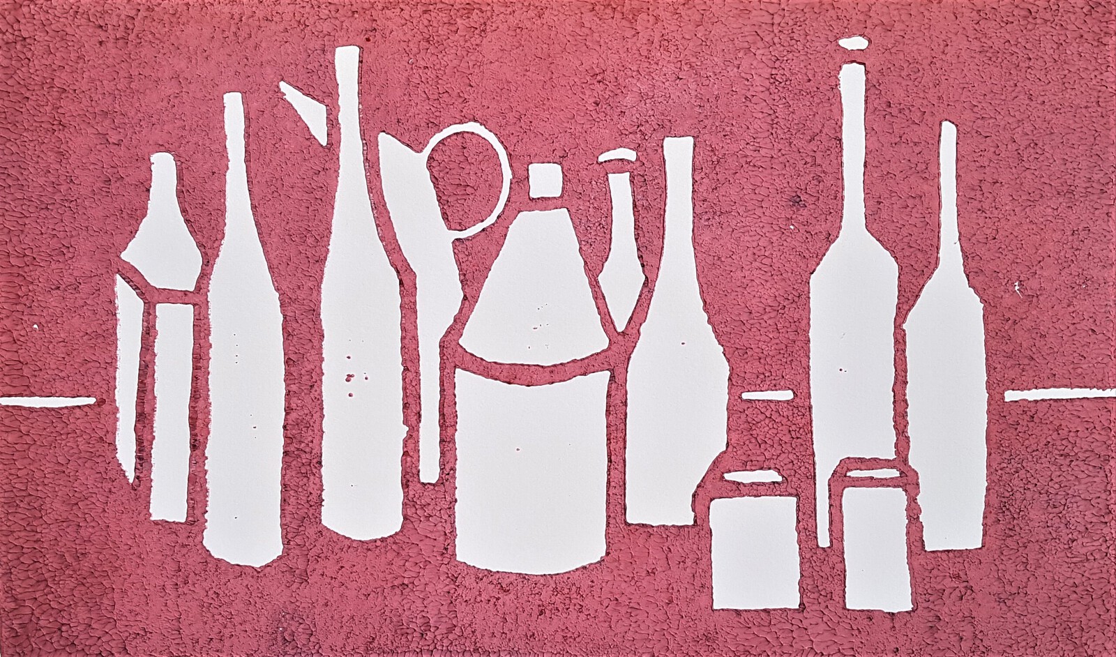 Stilleven met flessen I