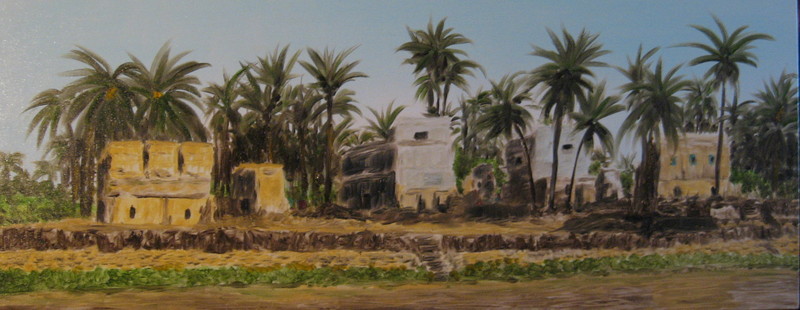 langs de Nijl in Egypte