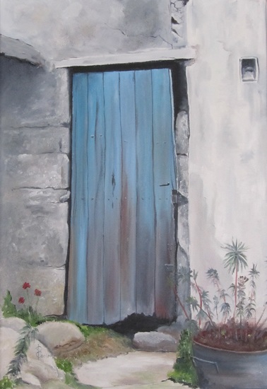 Blauwe deur (Frankrijk)