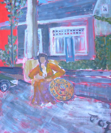 Tegenover onze stek in Zundert