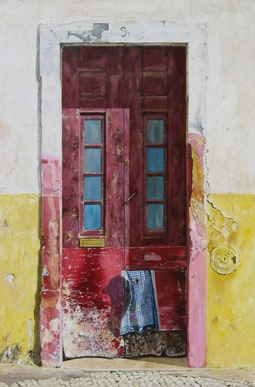 Deur met Theedoek, Loulé