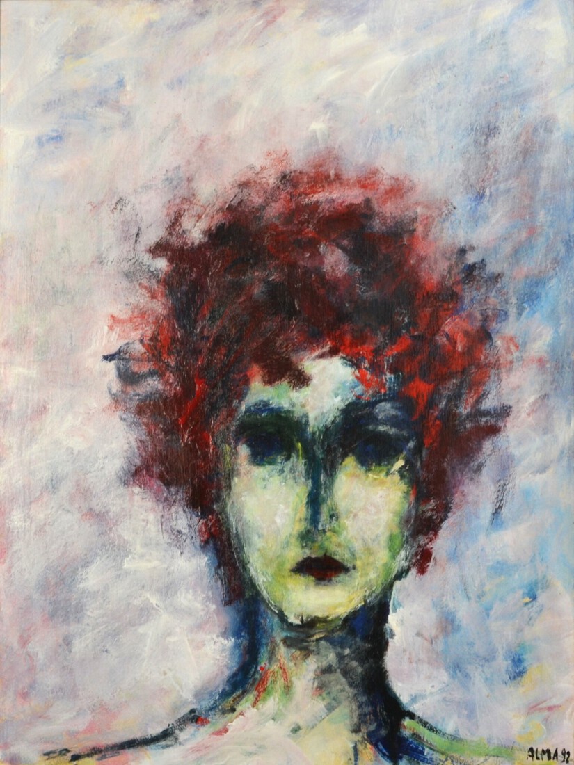 De vrouw met het rode haar