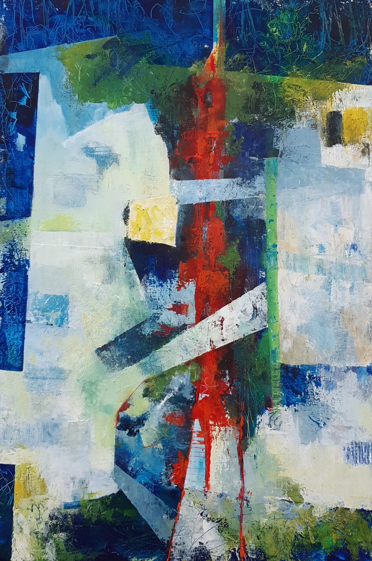 There is some Red in between