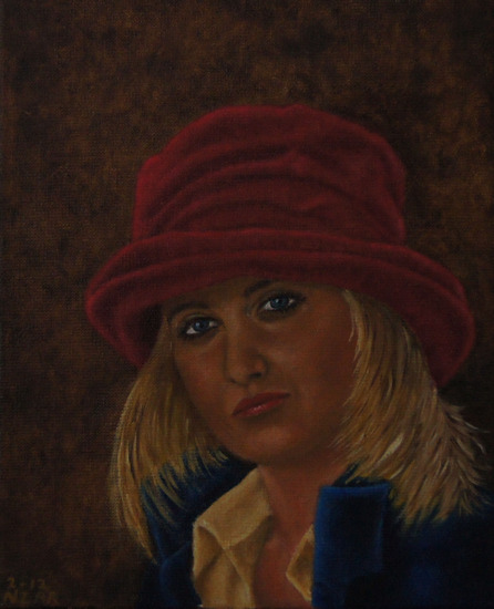 Girl with Red Hat