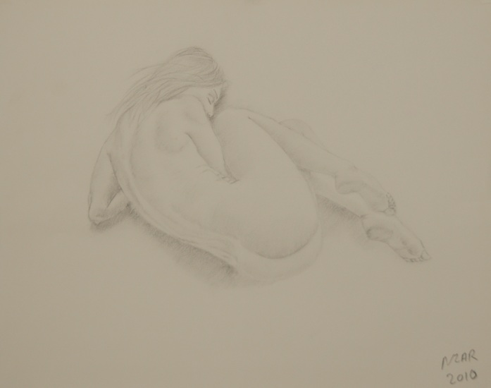 Study Reclining Nude