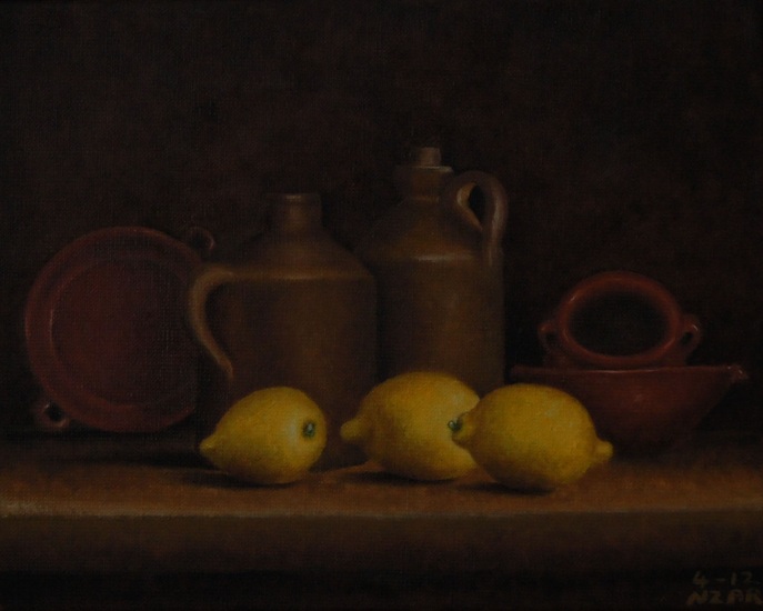 Lemons and Earthenware
