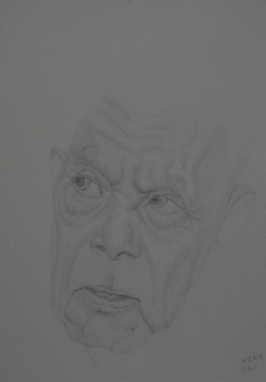 Portrait of an old man