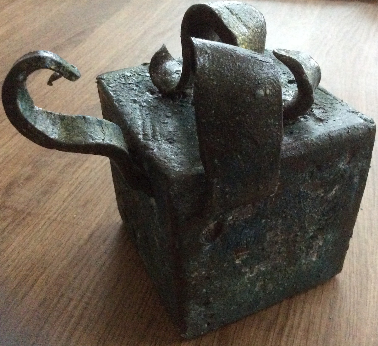 Blokje met hindernissen