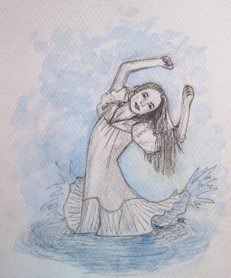 Water danseres