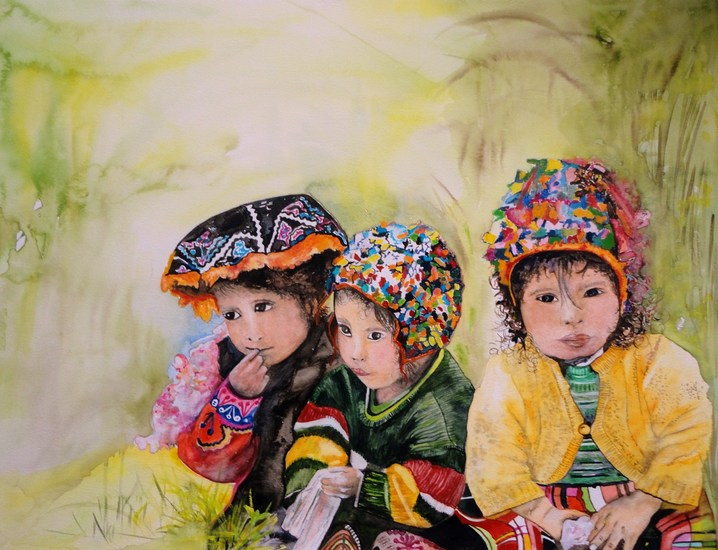 Kinderen uit Peru