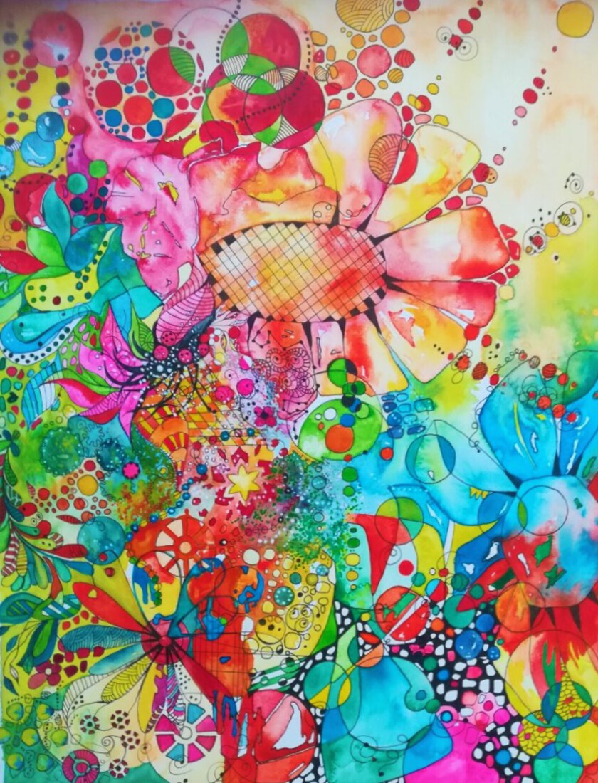 Kleurrijke fantasie 2 