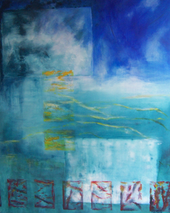 Abstracte of abstraherende werken, meestal met een landschappelijk vertrekpunt.