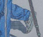 Serie figuratieve schilderijen (10 in totaal) uitgevoerd in Olieverf en Inkt op Linnen