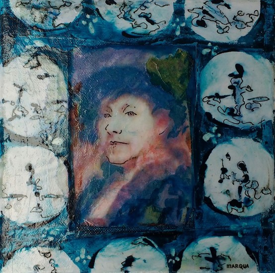 Rembrandt, Delfts blauw