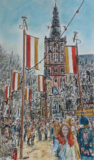 Sint Jan op de Parade tijdens Oeteldonk MARQUA155