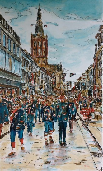 Sint Jan, Kerkstraat in Oeteldonk MARQUA179