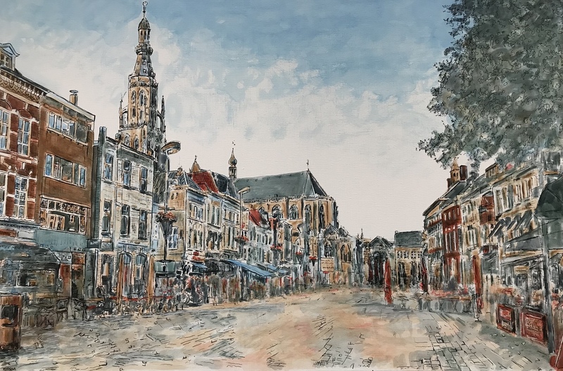 Grote Markt Breda in opdracht gemaakt