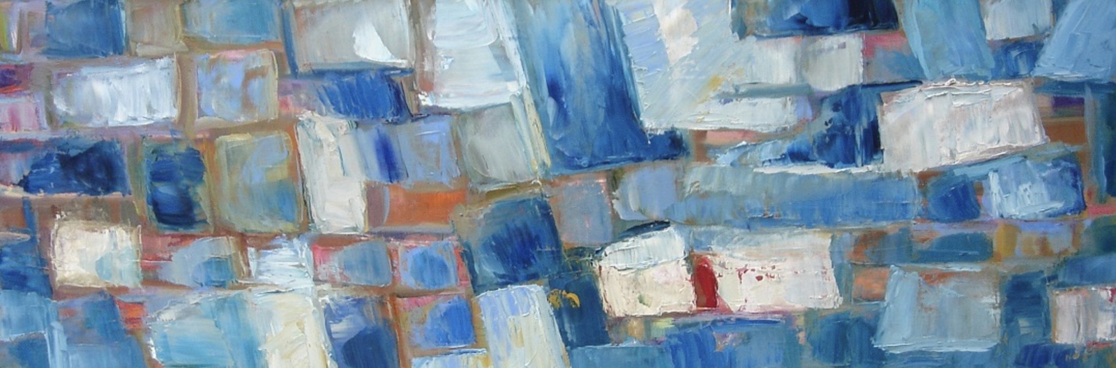 Abstract blauw MARQUA601 € 149