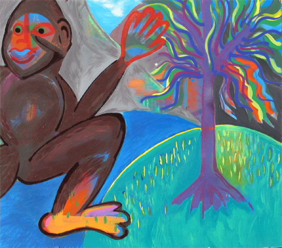 hoog in de bergen is niet van ons mensen