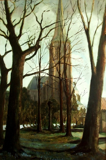 Kerk, tuin en hofje