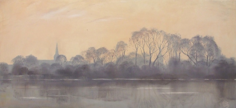 Meer in ochtendlicht