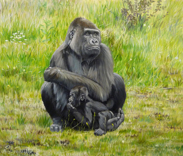 Gorilla moeder