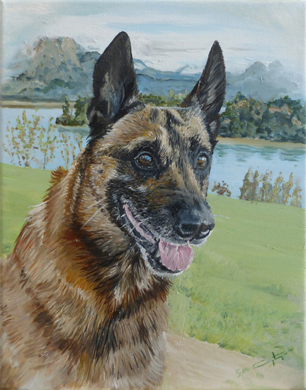 Portret hond 2