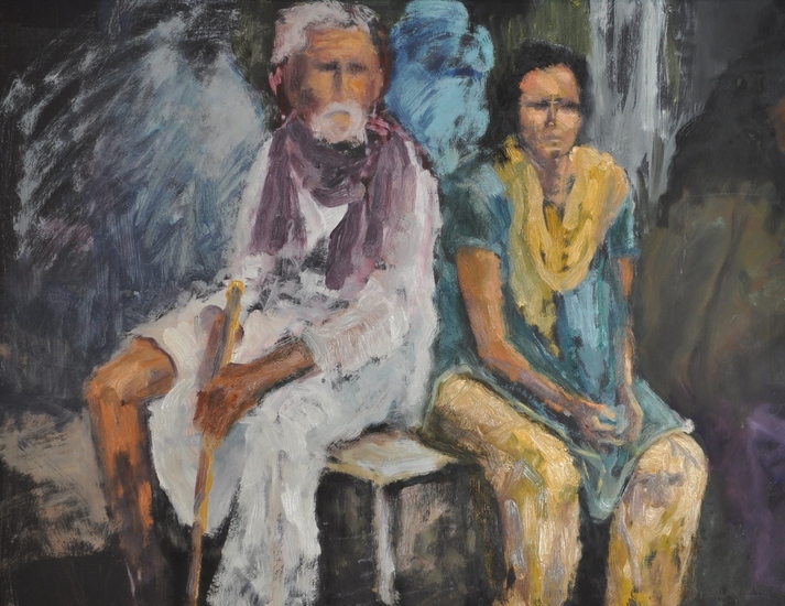 Wachten op ? (in Bangladesh)