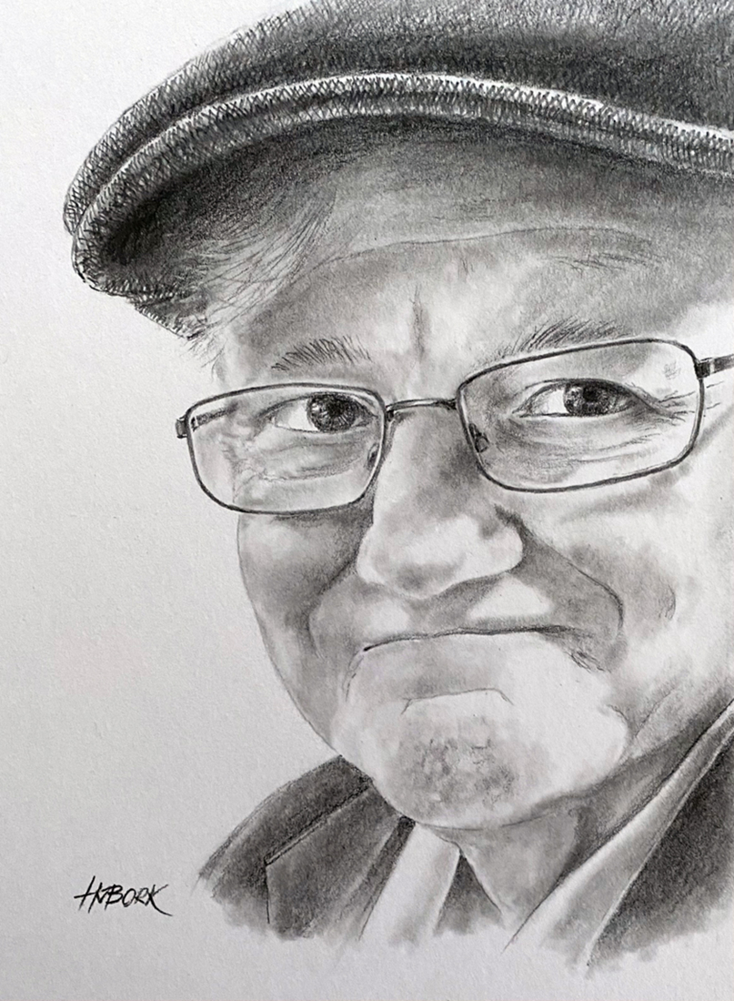 Portret van Amerikaanse vriend