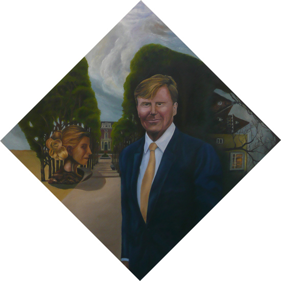 De koning in Zeist