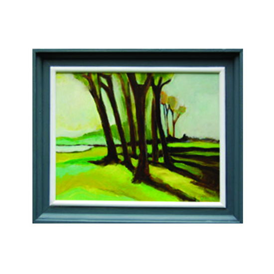 Bomen groepje in de ooi