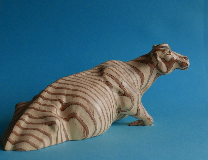 Oude koe in de sloot3