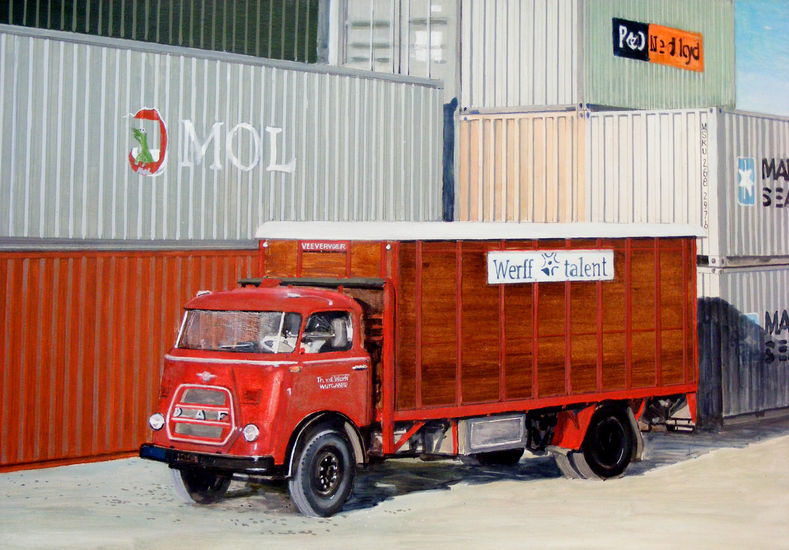 daf truck 1956