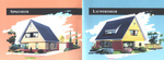 visualiseren van te bouwen woningen, bedrijven of stadswijken.