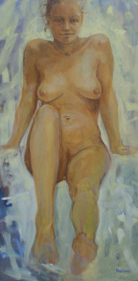Vrouw schilderij (2)