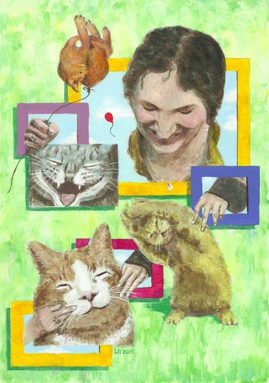 Portret van een vrouw