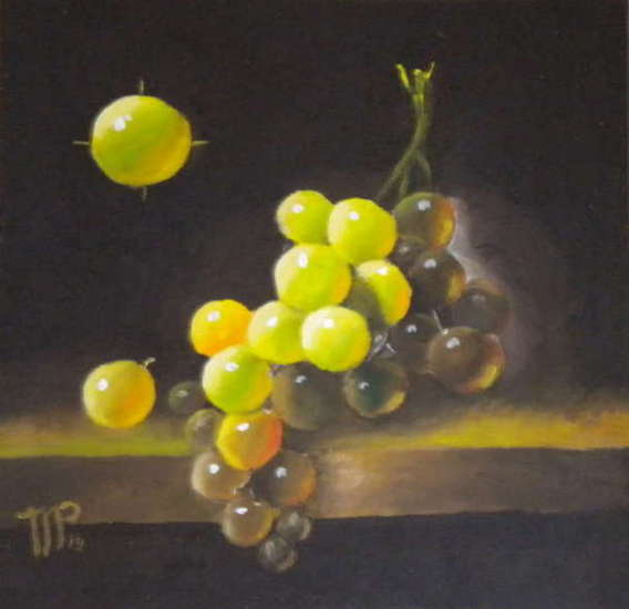 Druiven stilleven